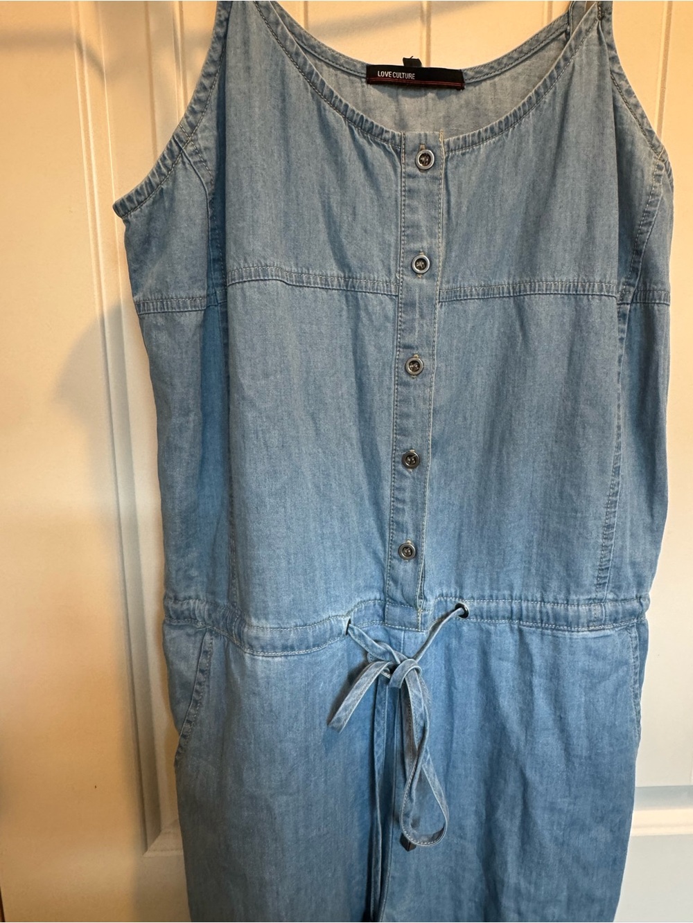 Love Culture denim Jumpsuit